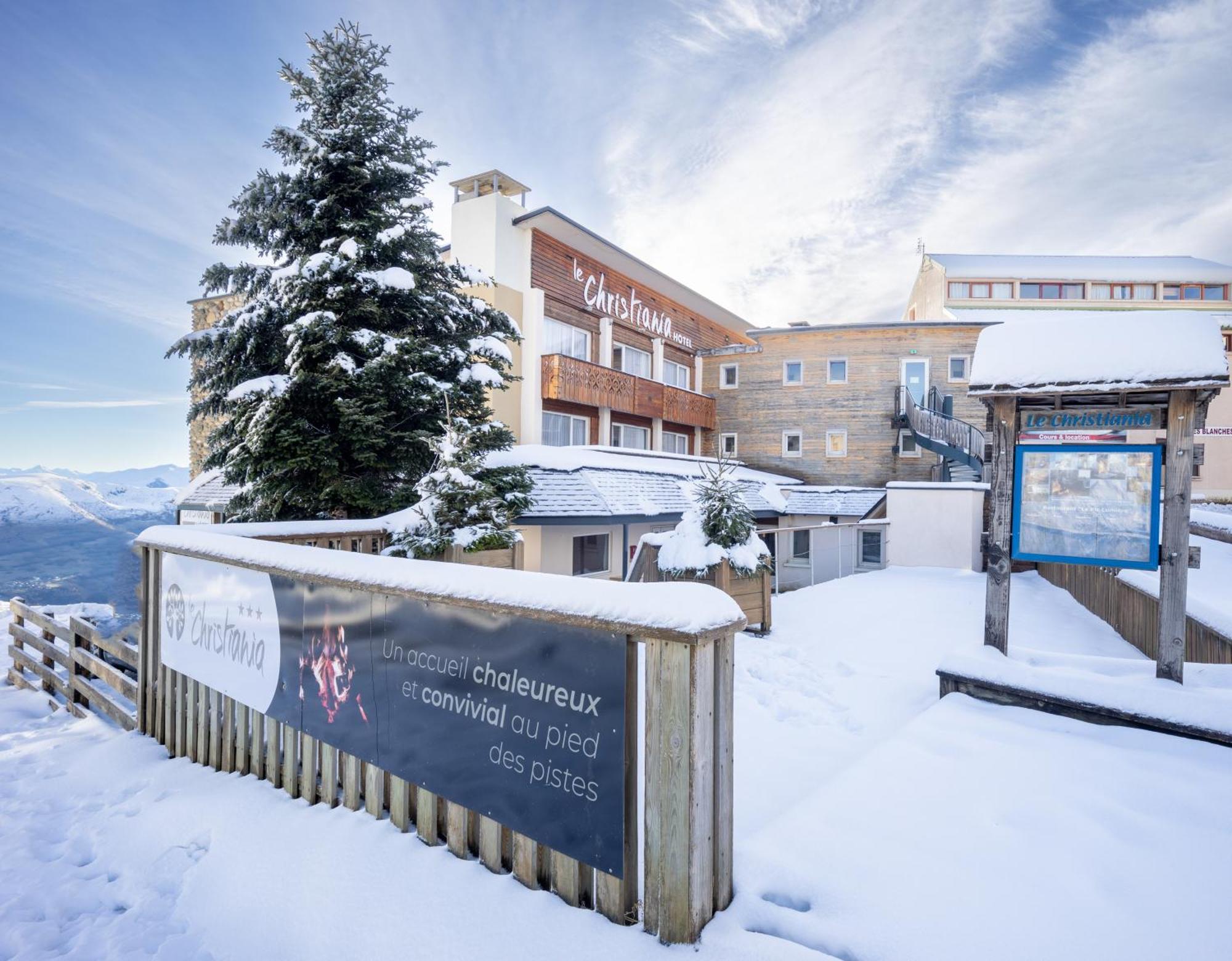 Le Christiania Hotel Saint-Lary-Soulan Exterior photo